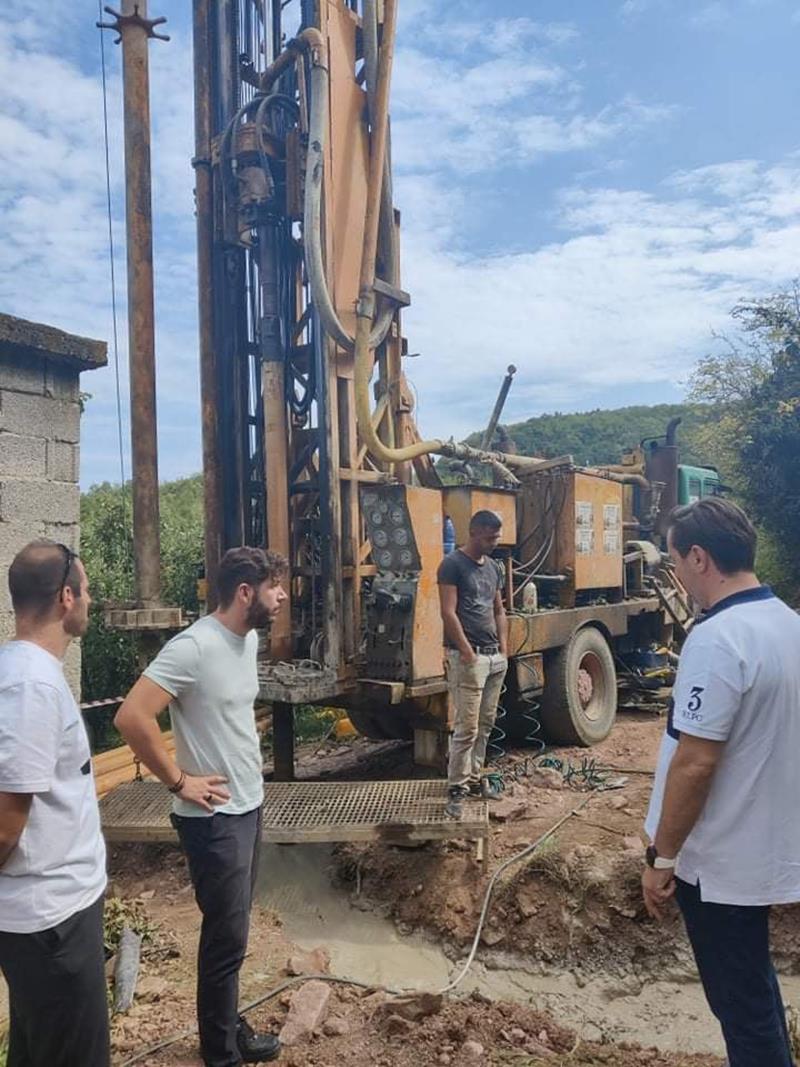 Νέα γεώτρηση στο Ροδοχώρι από την ΔΕΥΑΝ-Δήλωση του προέδρου κ. Γιώργου Τασιώνα 