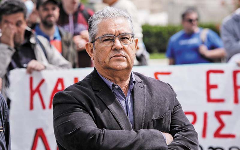 Επίσκεψη του Δ. Κουτσούμπα στην Ημαθία-Οι επαφές και οι συναντήσεις στη Νάουσα