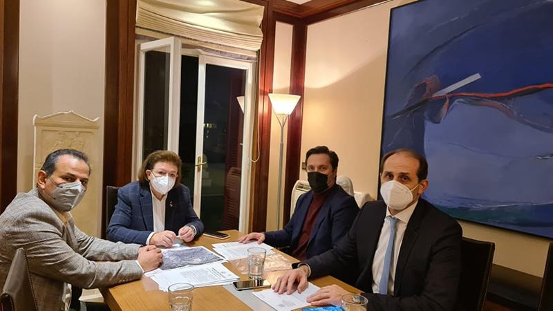 Συνάντηση του Δημάρχου Νάουσας με την Υπουργό Πολιτισμού κ. Λίνα Μενδώνη  και τον Υφυπουργό Οικονομικών κ. Απόστολο Βεσυρόπουλο