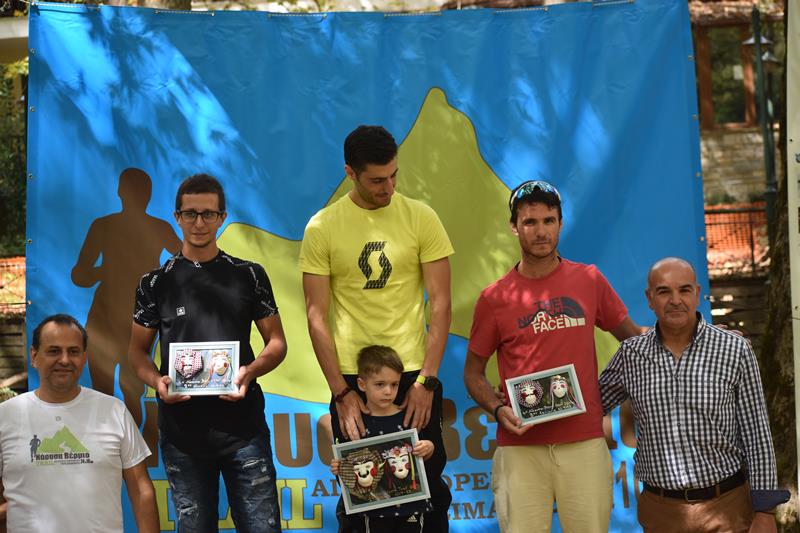 Οι πρώτοι του 4ου Νάουσα Βέρμιο Trail