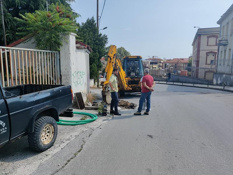 ΔΕΥΑΝ: Ξεκίνησε αντιπλημμυρικό έργο στην περιοχή Αγίου Νικολάου παρουσία του Προέδρου της επιχείρησης Γεωργίου Τασιώνα