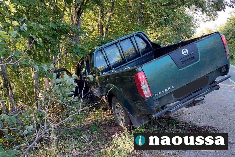 Τροχαίο ατύχημα το απόγευμα της Κυριακής στην επαρχιακή οδό Σελίου-Νάουσας