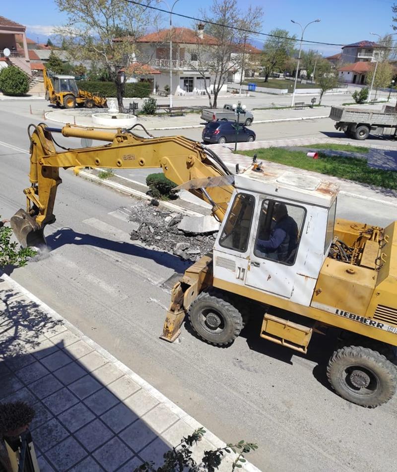 Ξεκινούν οι εργασίες στο τέταρτο τμήμα του έργου κατασκευής διαβάσεων στην Τ.Κ. Άνω Ζερβοχωρίου