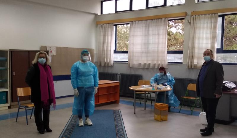 Αρνητικός ο έλεγχος COVID 19 στους μαθητές/τριες, εκπαιδευτικούς και λοιπό προσωπικό του Ε.Ε.Ε.ΕΚ