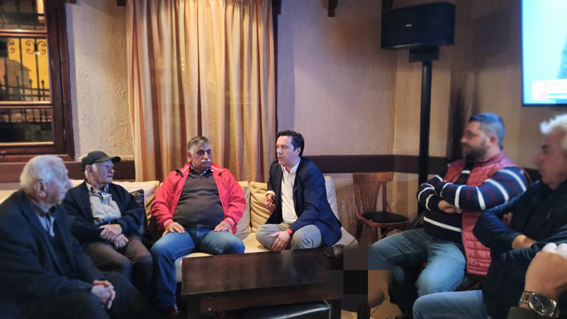 Συναντήσεις  Δημάρχου Νάουσας με δημότες στις Τοπικές Κοινότητες Ροδοχωρίου και Γιαννακοχωρίου