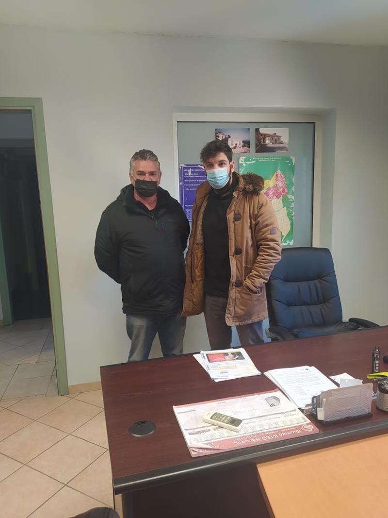 Ενίσχυση υδροδότησης οικισμού Μαρίνας από υδατοδεξαμενή Γιαννακοχωρίου με προϋπολογισμού 330.762,32 ‎ €