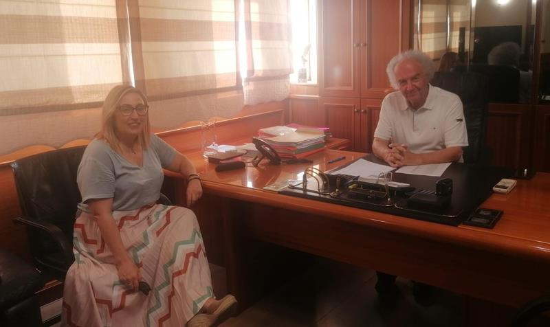 Την εταιρία Venus Growers επισκέφτηκε η Στέλλα Αραμπατζή