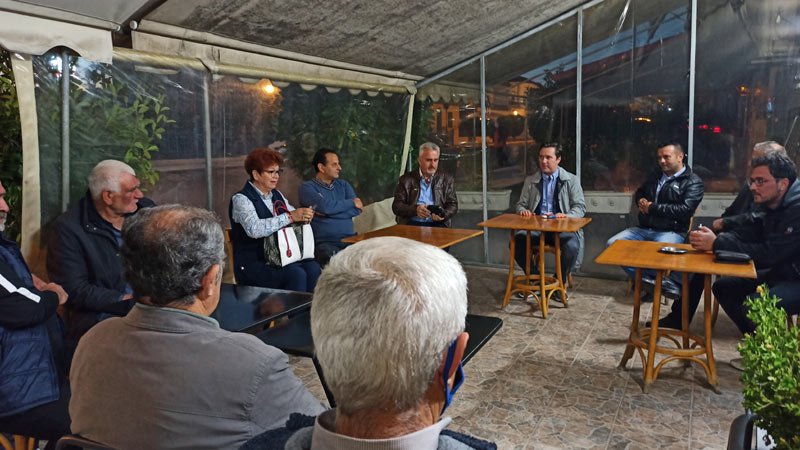 Συναντήσεις  Δημάρχου Νάουσας με δημότες σε Αρχάγγελο και Ζερβοχώρι 