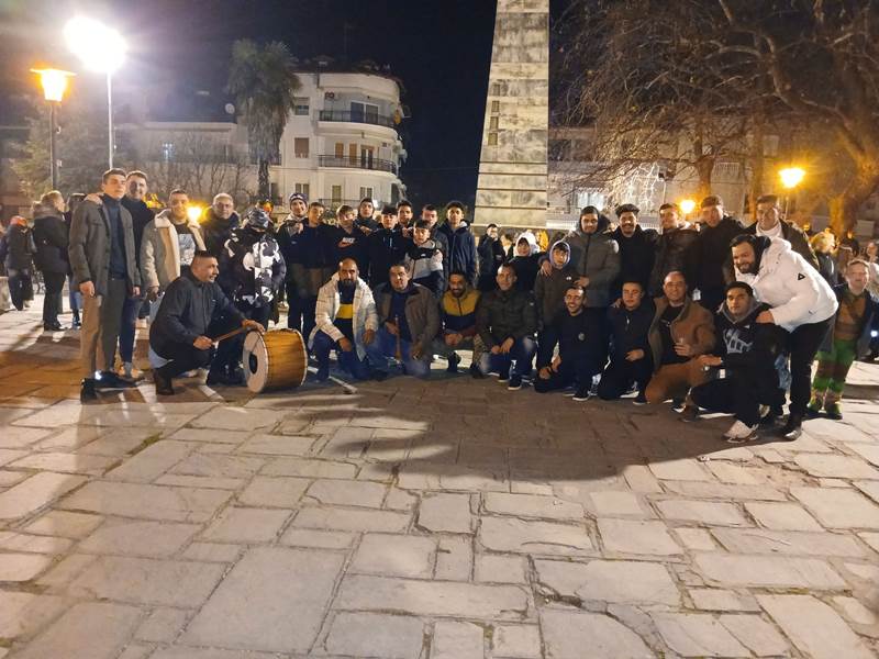 Δυναμικό παρόν από τον Σύλλογο "Γενίτσαροι και Μπούλες Νταβέλης"