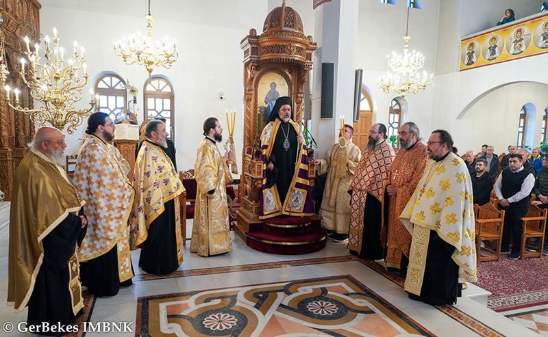 Δισαρχιερατικός Εσπερινός και τελευταία ομιλία της Αγίας και Μεγάλης Τεσσαρακοστής στη Νάουσα