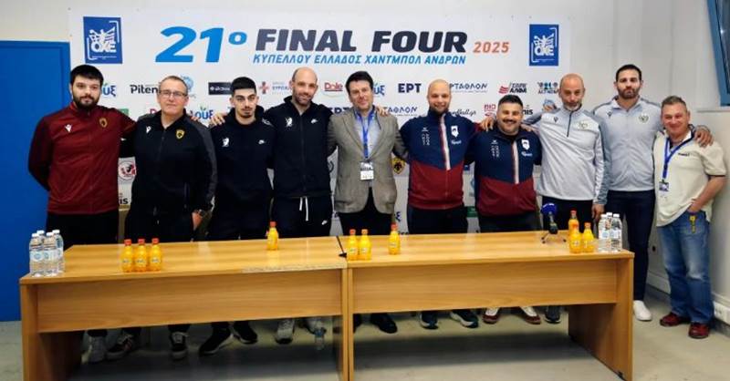 Handball: Τι δήλωσαν Δεληγιάννης και Θεοδωρόπουλος ενόψει Final-4