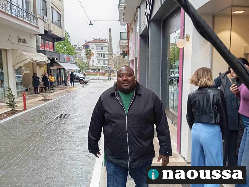 Ήρθε στη Νάουσα ο Τζερόμ Καλούτα  με την εκπομπή «Φτάσαμε» της ΕΡΤ