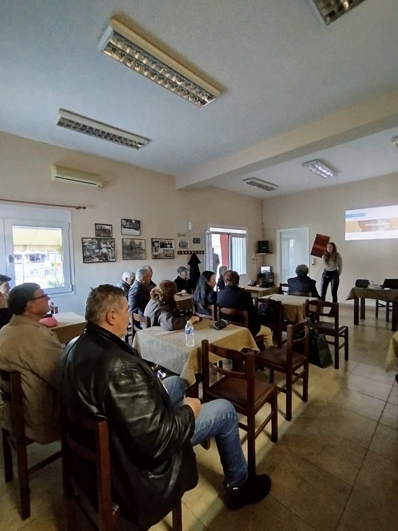 Ομιλία για την Χρόνια αποφρακτική πνευμονοπάθεια στο ΚΑΠΗ  Μονοσπίτων