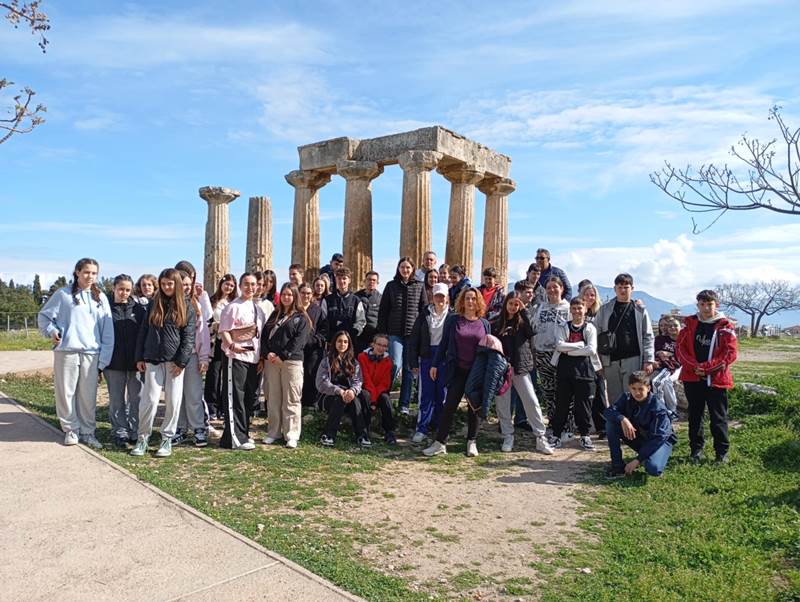 Εκπαιδευτική εκδρομή στην Πελοπόννησο  για μαθητές του Λαππείου 1ου Γυμνασίου Νάουσας 