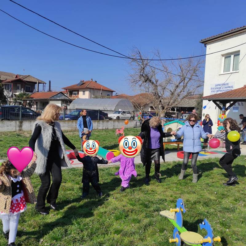 ΑΠΟΚΡΙΑΤΙΚΟ ΞΕΦΑΝΤΩΜΑ  ΚΑΙ "'ΤΣΙΚΝΙΣΜΑ" ΣΤΟ ΠΑΙΔΙΚΟ ΣΤΑΘΜΟ Α. ΖΕΡΒΟΧΩΡΙΟΥ 