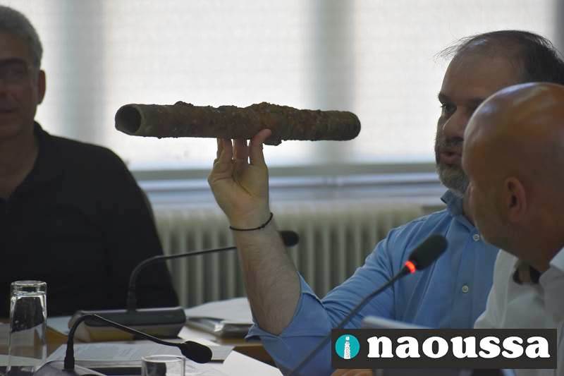 «Μουσειακοί σωλήνες» στο δίκτυο ύδρευσης της Νάουσας 