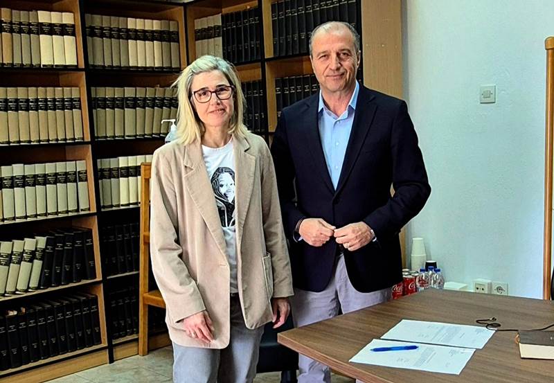 Ορκίστηκε η μόνιμη παιδίατρος κα. Μαρία Αραμπατζή στο νοσοκομείο Νάουσας
