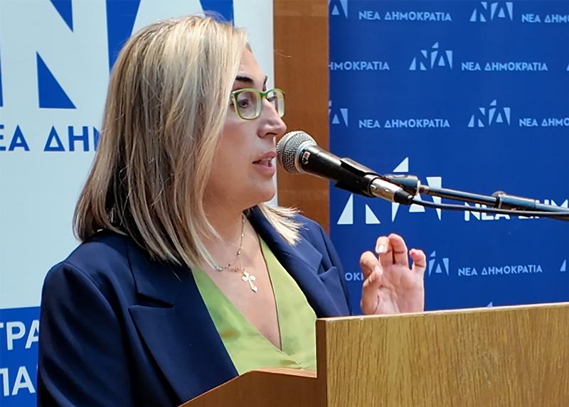 Η Βουλευτής Ημαθίας Στέλλα Αραμπατζή στην ημερίδα «Έμφαση στην Επιχειρηματικότητα»