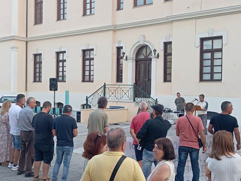 Αγροτική συγκέντρωση στη Βέροια