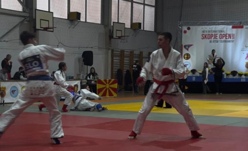 Ο Βασίλης Καισαρίδης στο Βαλκανικό Πρωτάθλημα ju jitsu