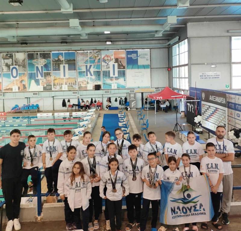 Εντυπωσιακή εμφάνιση της Κ.Α.Ν. στα “Αλεξάνδρεια Junior” στη Θεσσαλονίκη