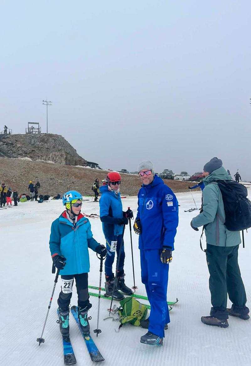 Βασίλης και Χρήστος Καισαρίδης στα μετάλλια στο Πανελλήνιο πρωτάθλημα ορειβατικού σκι στον Παρνασσό