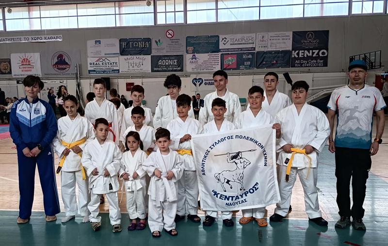 Επιτυχίες του ΚΕΝΤΑΥΡΟΥ Νάουσας σε αγώνες στο Λιτόχωρο