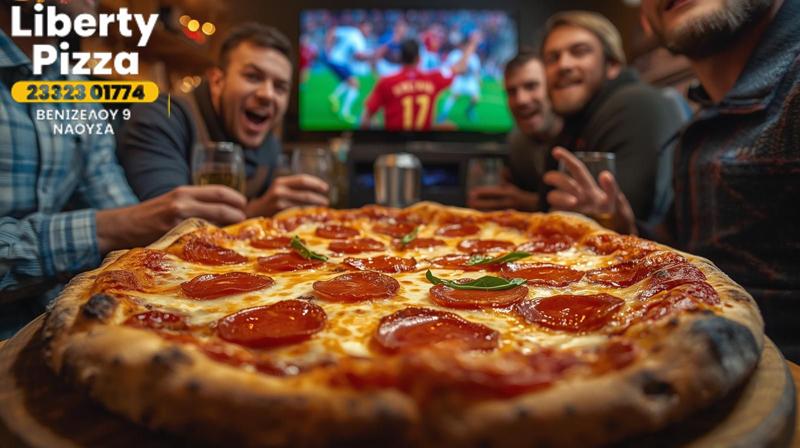 Champions League & Liberty Pizza: Ο απόλυτος συνδυασμός