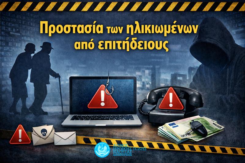 Ενημερωτική ομιλία του Δήμου Ηρωικής Πόλεως Νάουσας