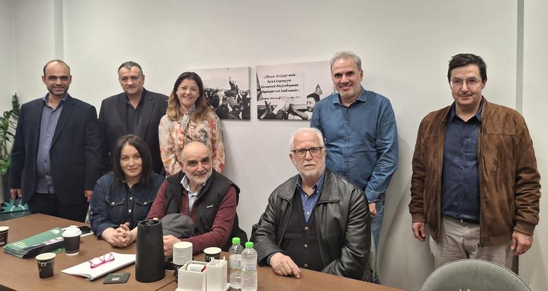 Συνάντηση για ενημέρωση με το Γραφείο του Προέδρου του ΠΑΣΟΚ Νίκου Ανδρουλάκη στη Θεσσαλονίκη από τους Πολίτες της Αλεξάνδρειας και της Βέροιας